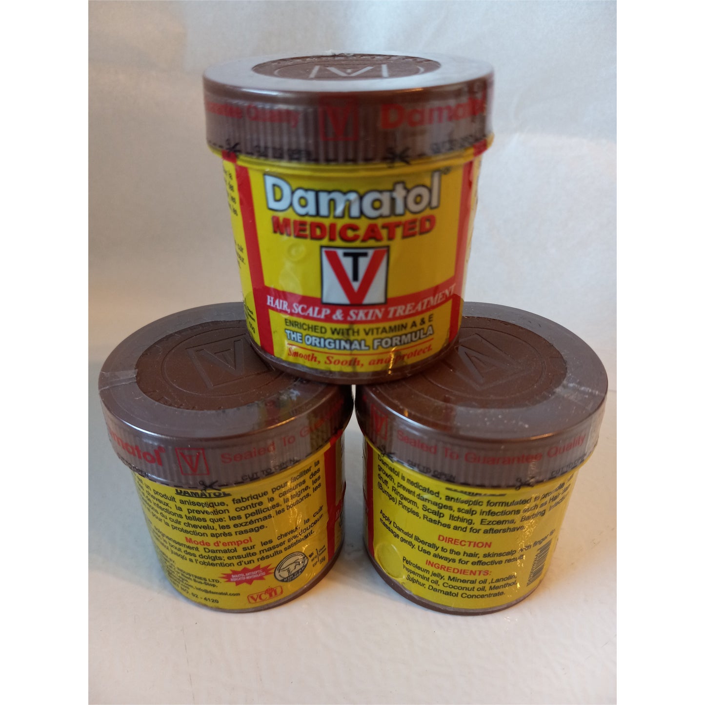 Damatol Medicated Hair, scalp, and skin treatment