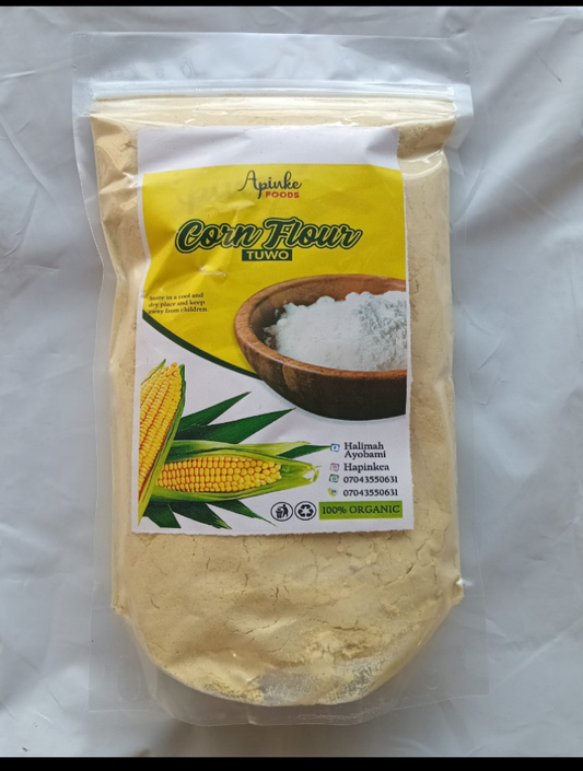 Yellow Corn Flour(Tuwo) 100% organic