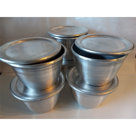 Moimoi cup with lids/Pudding plates