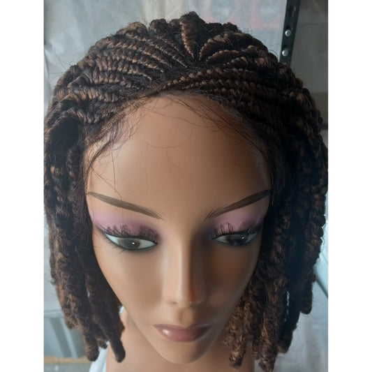 Wavy kinky twist